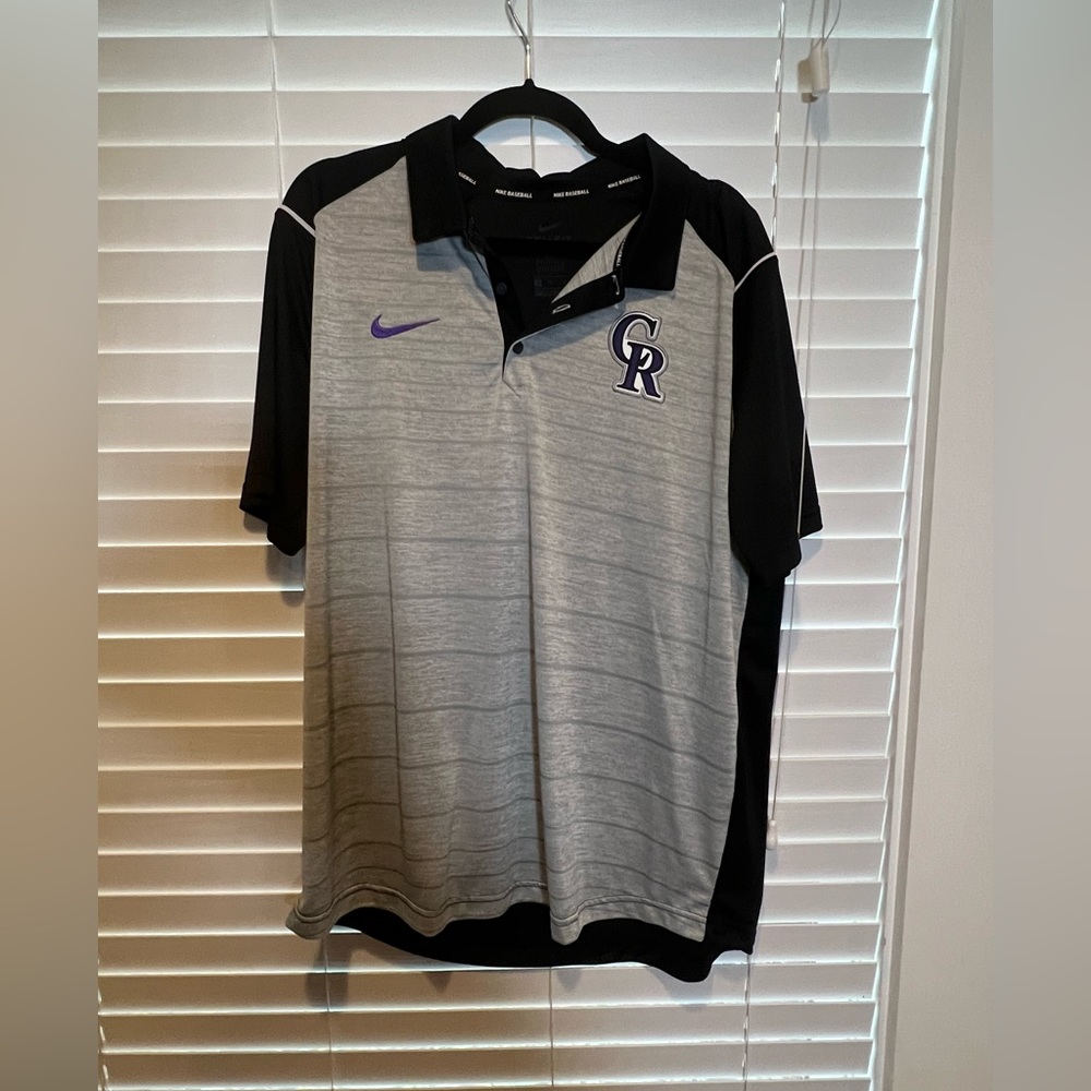 Nike Colorado Rockies Polo Shirt‎ - Size XL